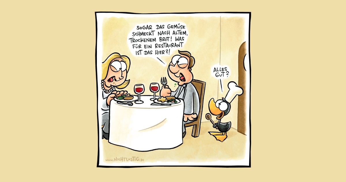 NICHTLUSTIGCartoon RESTAURANT